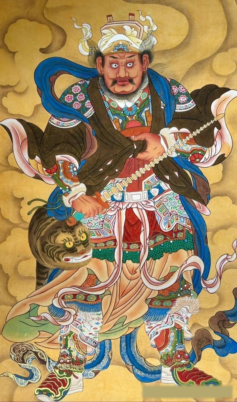 赵公明财神画像